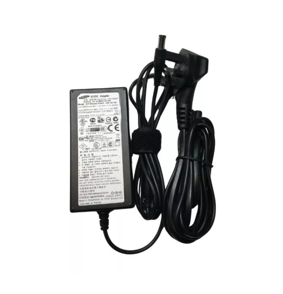 GENUINE SAMSUNG CHARGER 14V - 2.14A, 30W (AD-3014N) WITH POWER LEAD