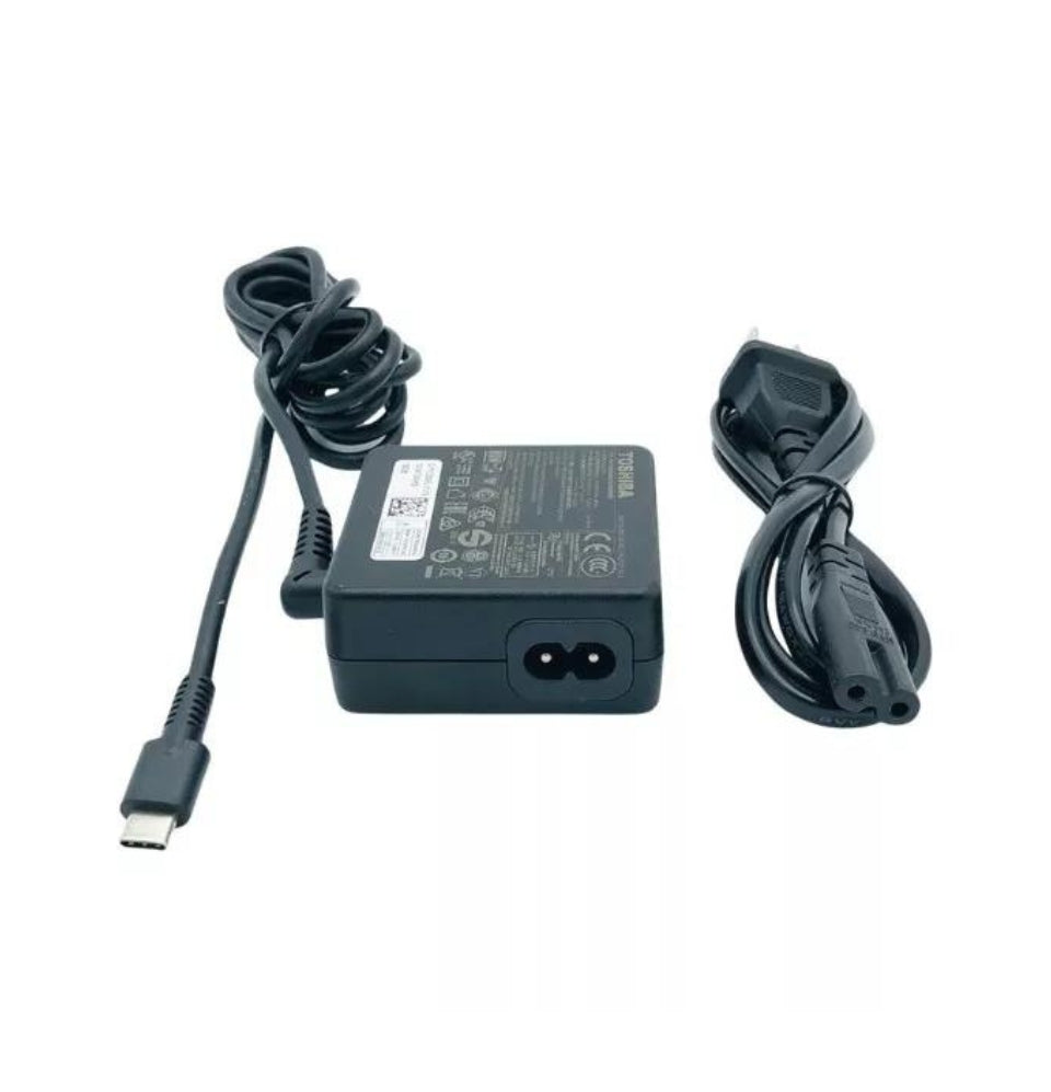 Genuine Toshiba PA5279E-1AC3 Laptop USB-C Type-C Charger with Lead