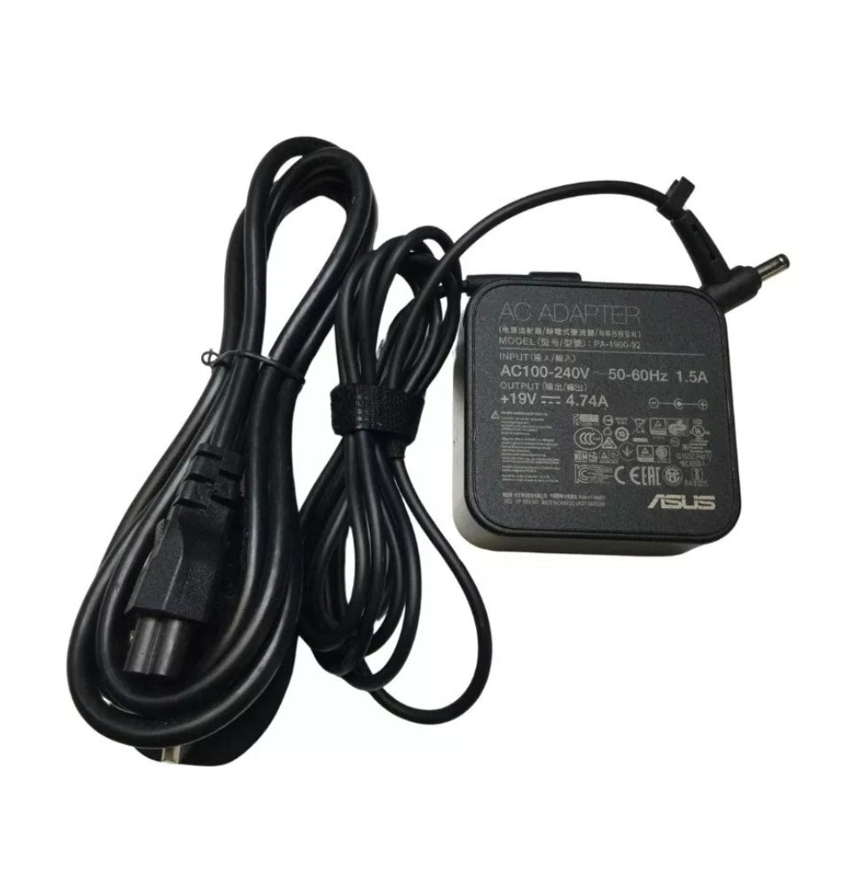 GENUINE ASUS (PA-1900-92) LAPTOP CHARGER 19V-4.74A 90W WITH POWER LEAD
