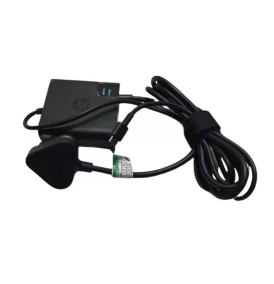 GENUINE HP (TPN-AA03) 20V-3.25A, 65W TYPE C USB-C CHARGER WITH POWER LEAD
