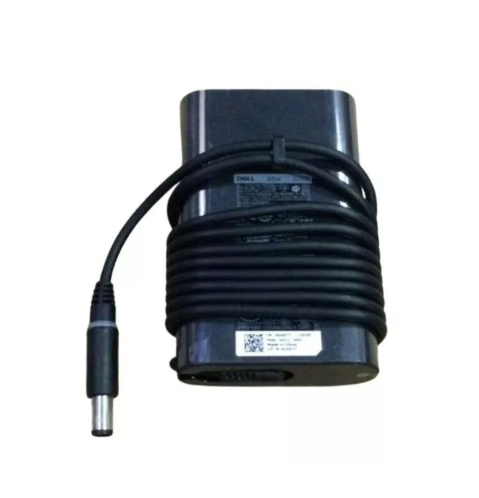 GENUINE DELL CHARGER 19.5V-3.34A, 65W ROUND PIN SIZE (7.4MM) BRAND NEW