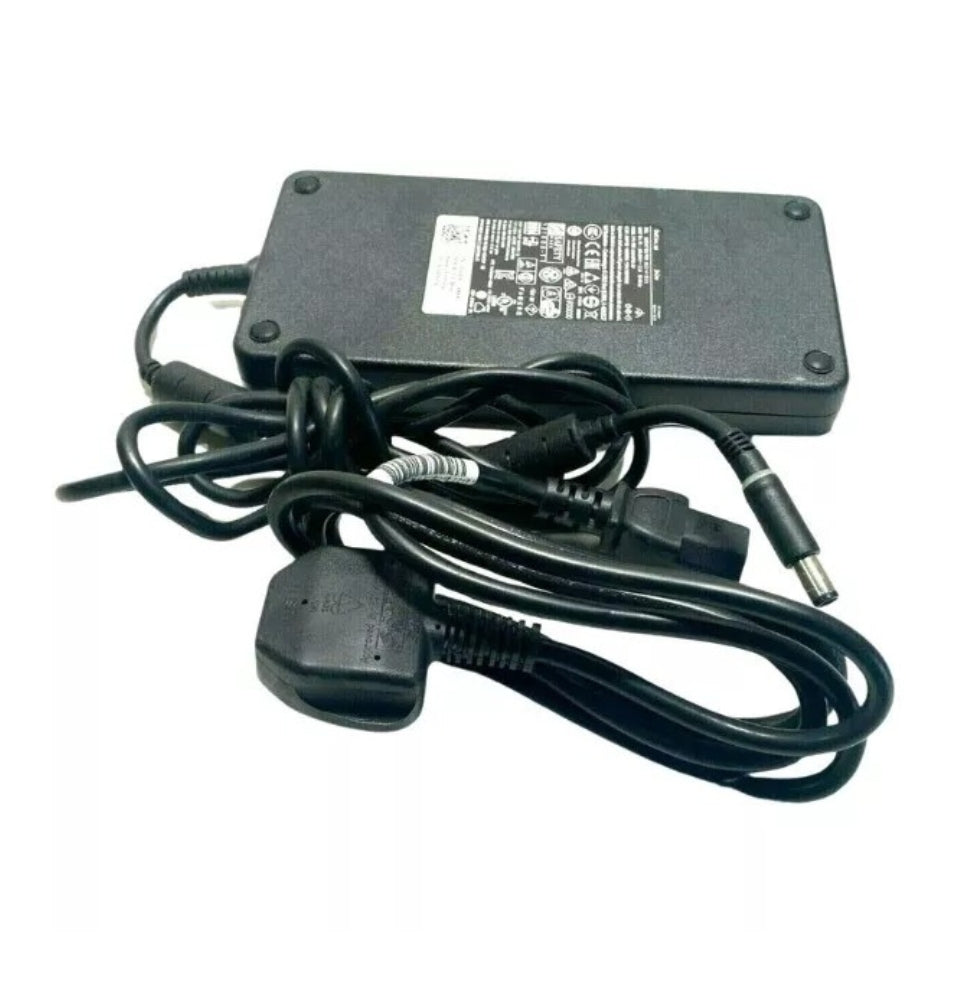 GENUINE DELL LAPTOP CHARGER 19.5V - 12.3A, 240W (GA240PE1-00) WITH POWER LEAD