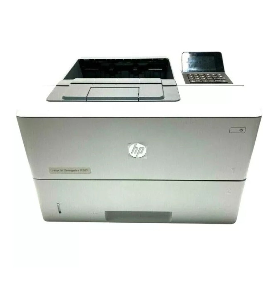 HP LASERJET ENTERPRISE M506 PRINTER 90% TONER INCLUDED PAGE COUNT (188858)