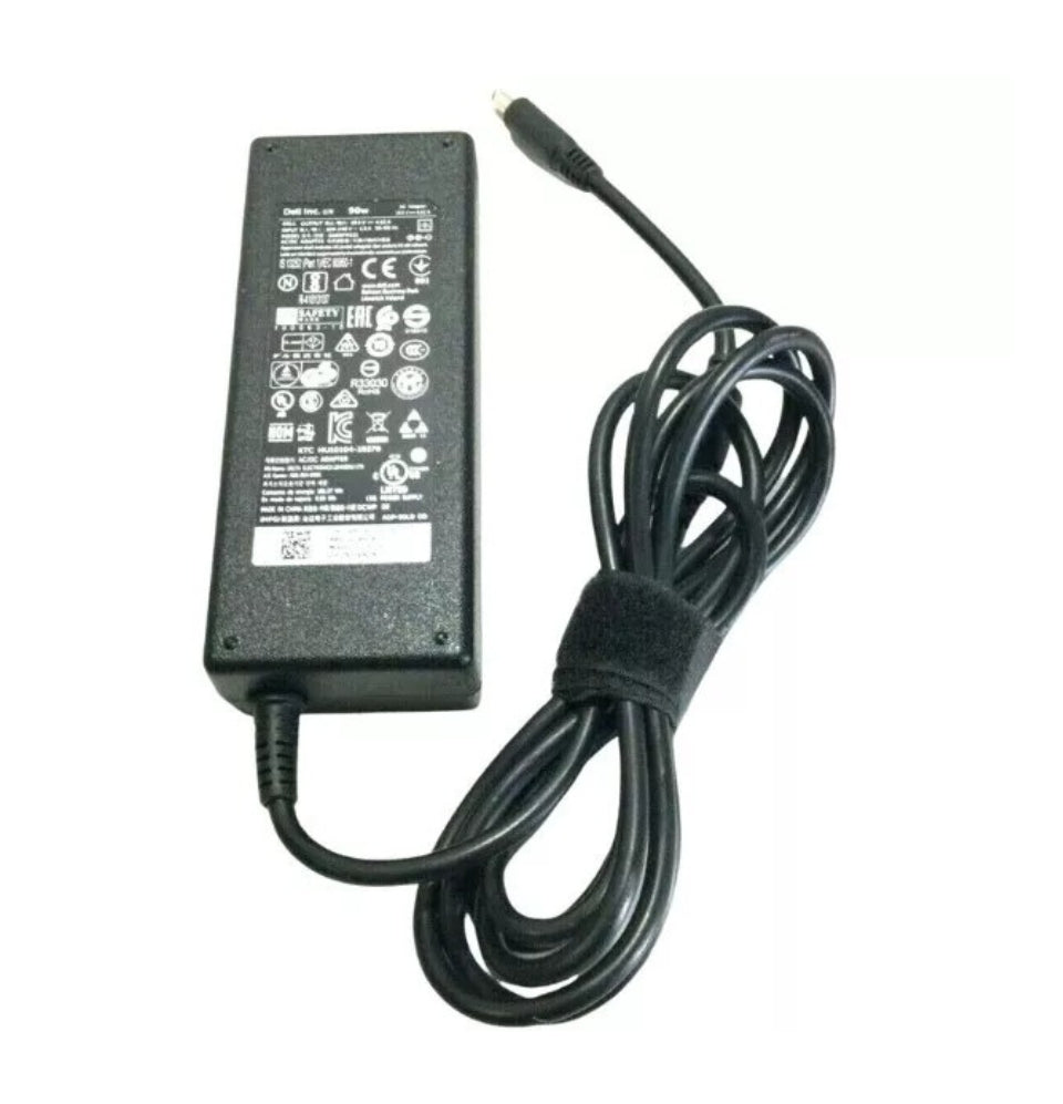 GENUINE DELL LAPTOP CHARGER 19.5V-4.62A, 90W PIN SIZE (4.5MM) WITH POWER LEAD