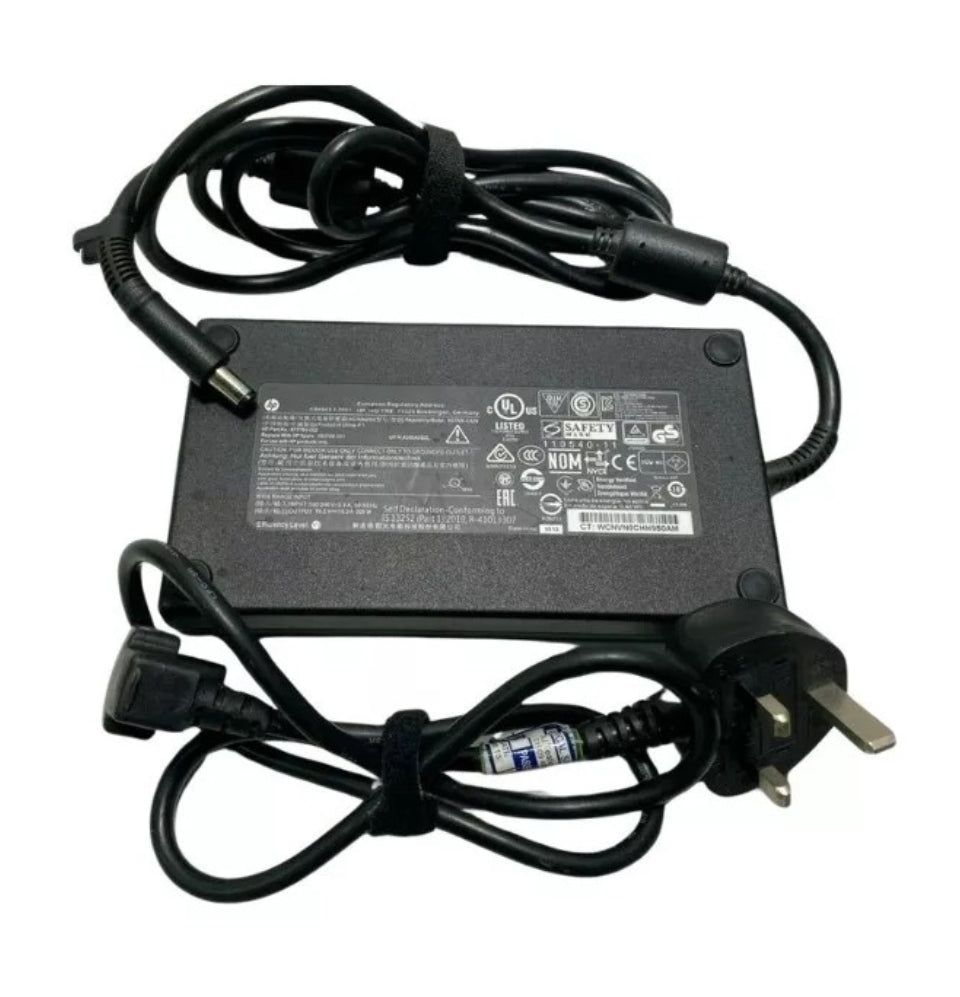 GENUINE HP CHARGER 19.5V - 10.3A, 200W WITH POWER LEAD