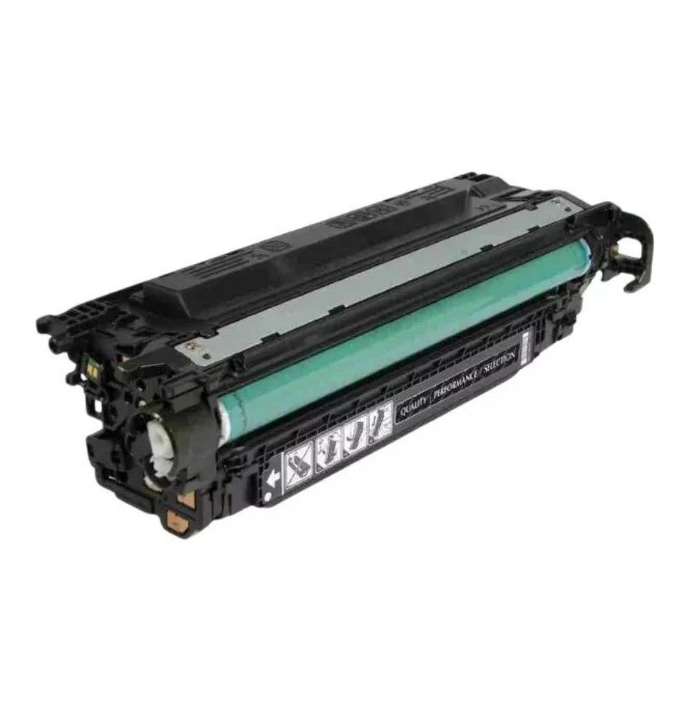 HP COLOR LASERJET CP3525 ORIGINAL BLACK TONER (CE250A) 79% LEFT