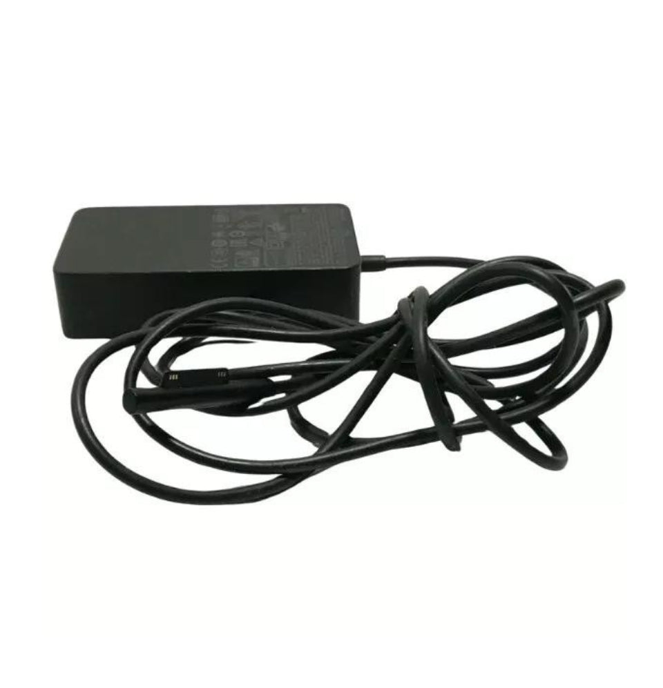 Microsoft Surface Pro 5 Pro 6 (Model 1800) AC Adapter 44W 2.58A With Power Lead