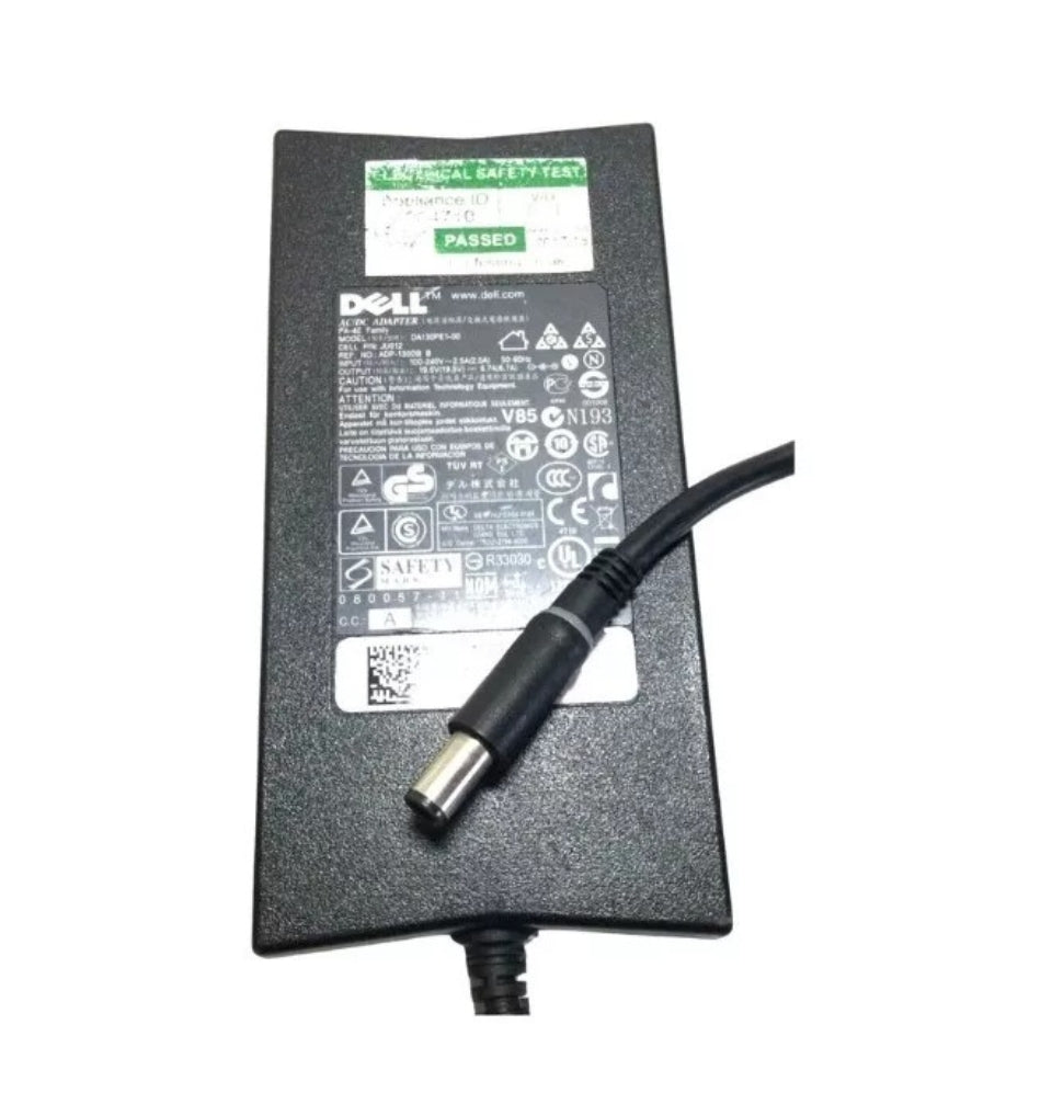 Genuine Dell Charger 19.5V-6.7A, 130W 7.4mm Pin Size With Power Lead Brand New