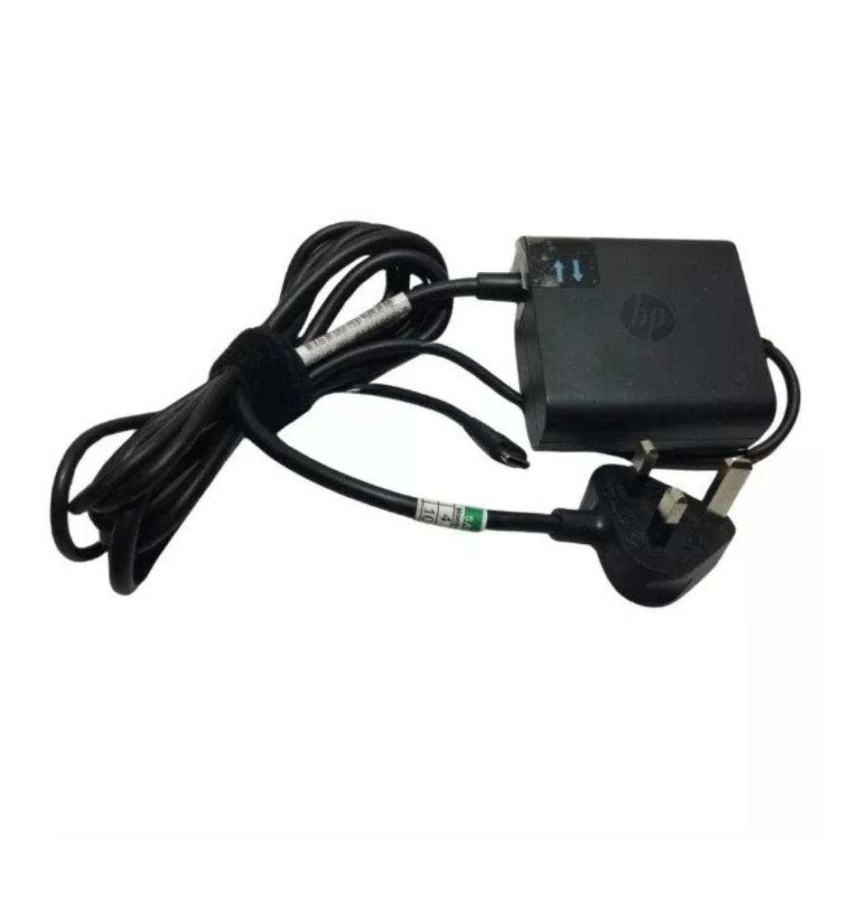 GENUINE HP (TPN-AA03) 20V-3.25A, 65W TYPE C USB-C CHARGER WITH POWER LEAD