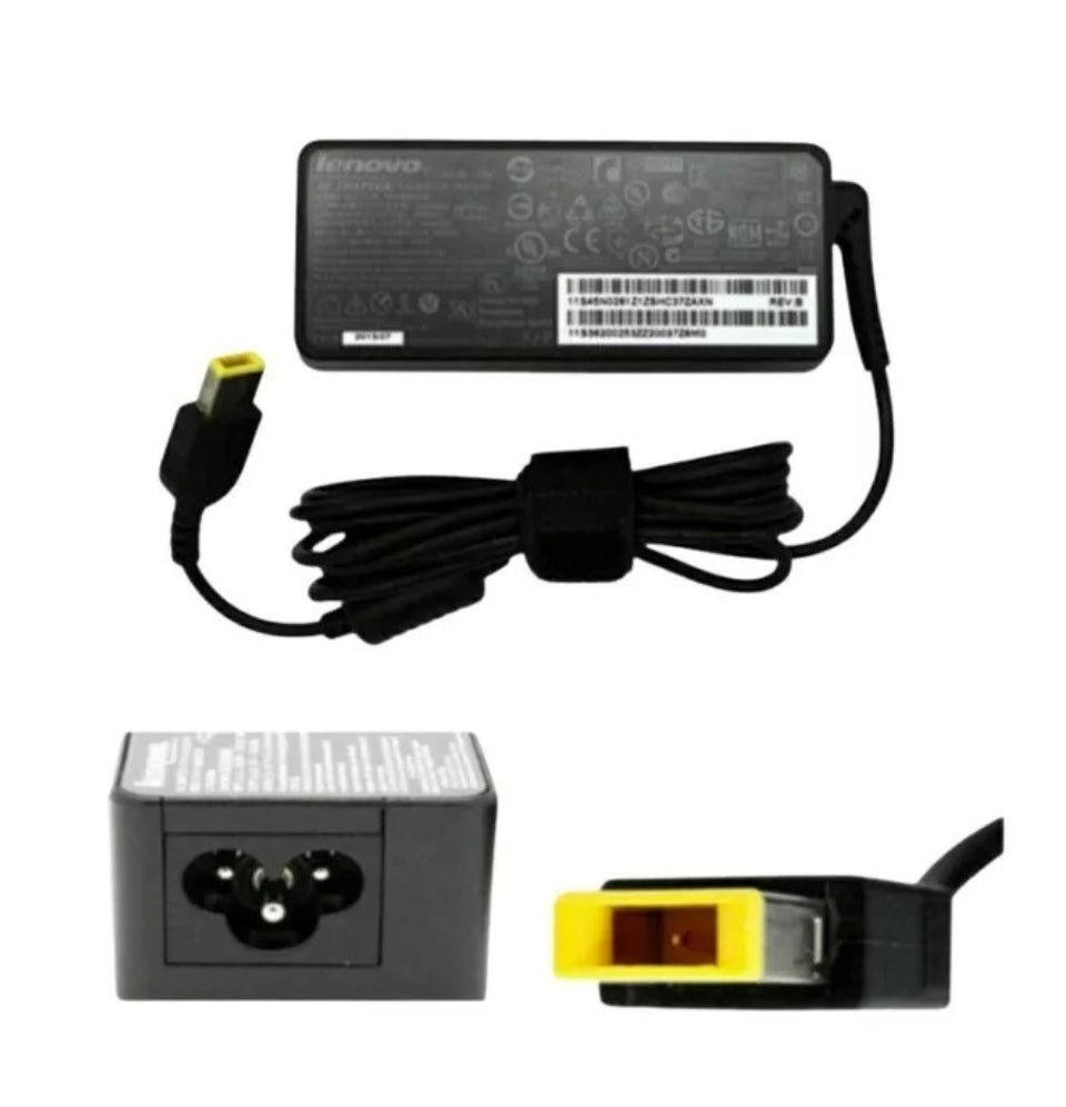 GENUINE LENOVO LAPTOP CHARGER 20V-2.25A, 45W RECTANGLE TIP BRAND NEW WITH LEAD