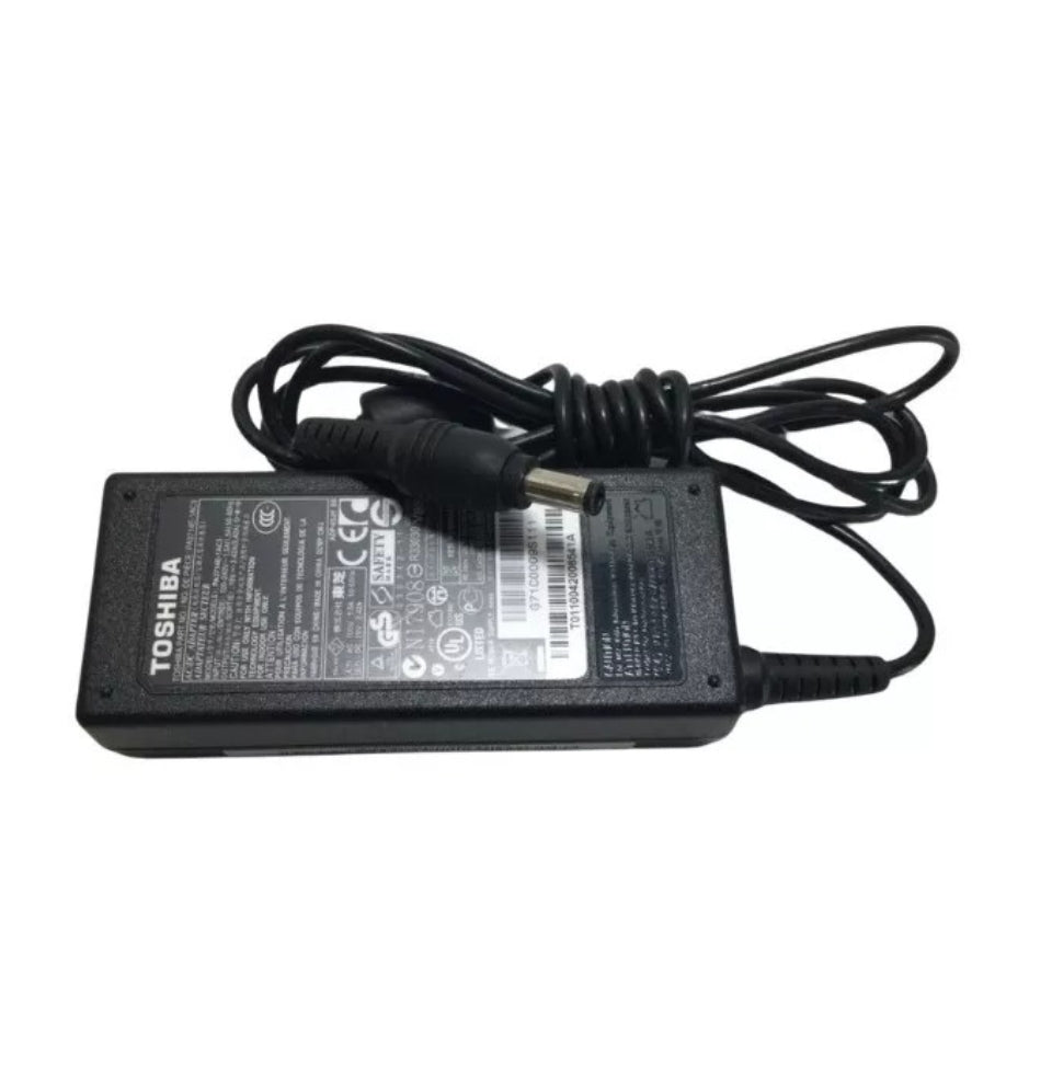 Genuine Toshiba Laptop Charger 19V - 1.58A 30W with Power Lead