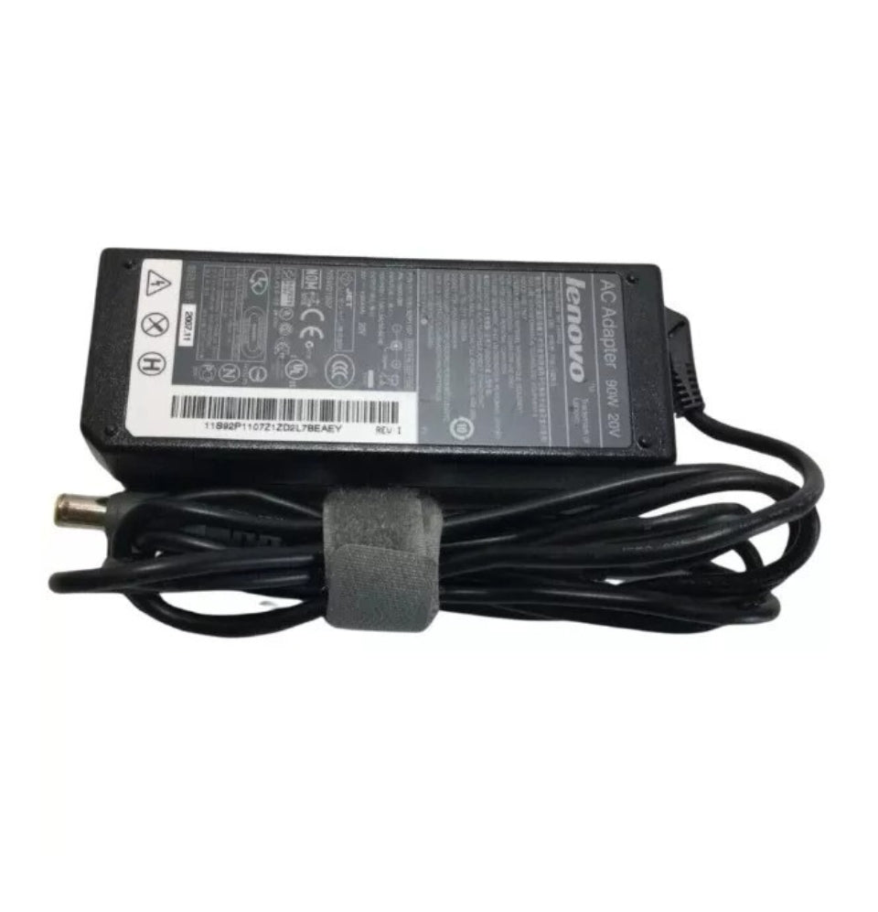 GENIUNE LENOVO LAPTOP CHARGERS 20V-4.5A, 90W ROUND PIN WITH POWER LEAD