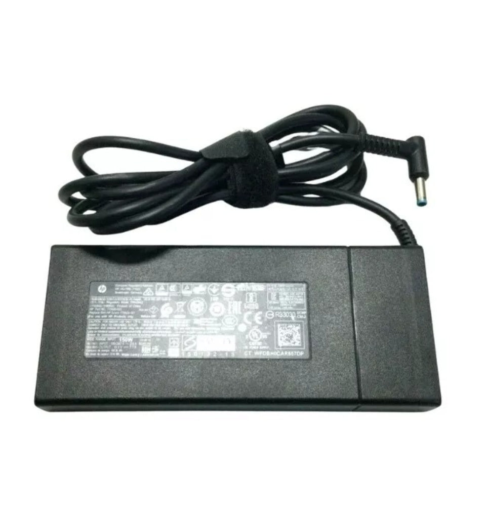GENUINE HP LAPTOP CHARGER BLUE TIP 19.5V - 7.7A 150W WITH POWER LEAD