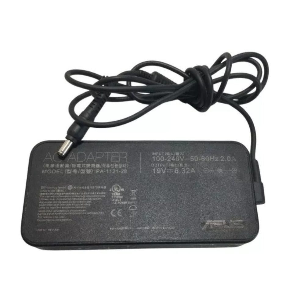 GENIUNE ASUS (PA-1121-28) CHARGER 19V - 6.32A, 120W WITH POWER LEAD