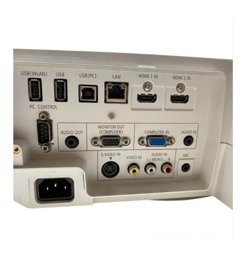 NEC UM280X HDMI SHORT THROW PROJECTOR 328 LAMP HOURS USED