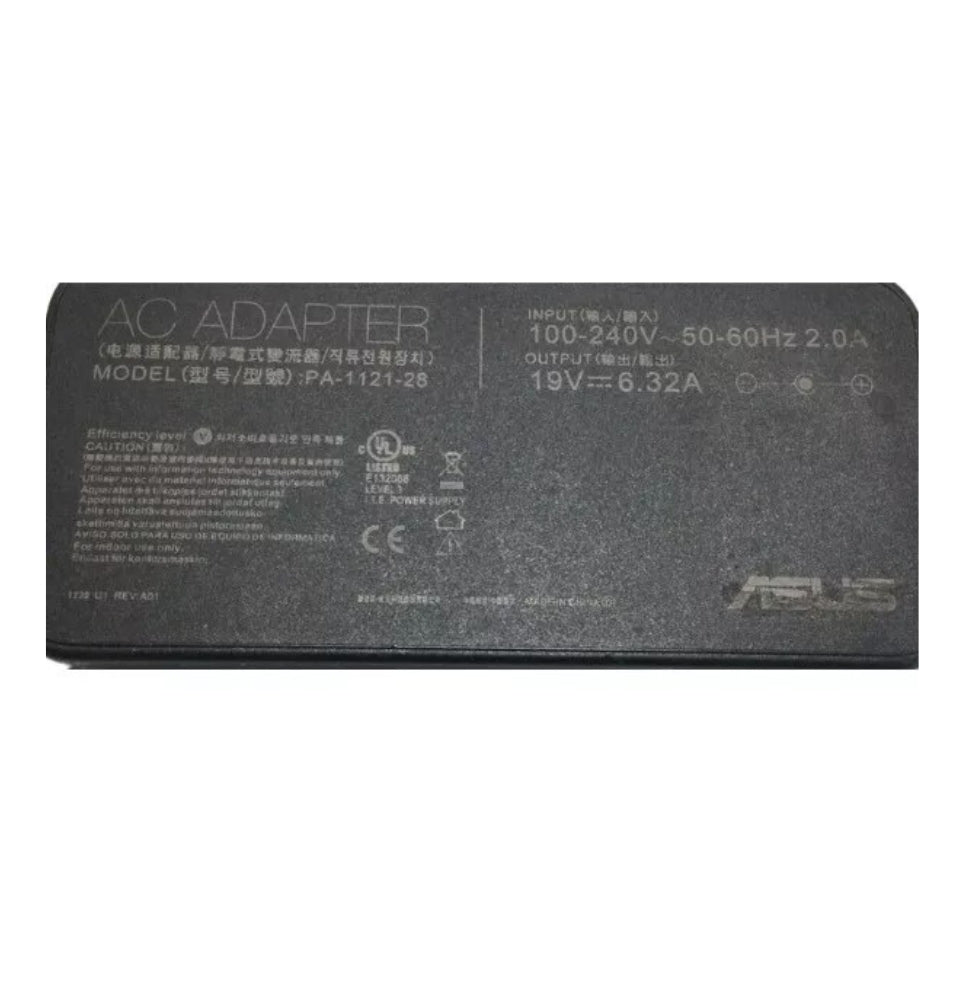 GENIUNE ASUS (PA-1121-28) CHARGER 19V - 6.32A, 120W WITH POWER LEAD