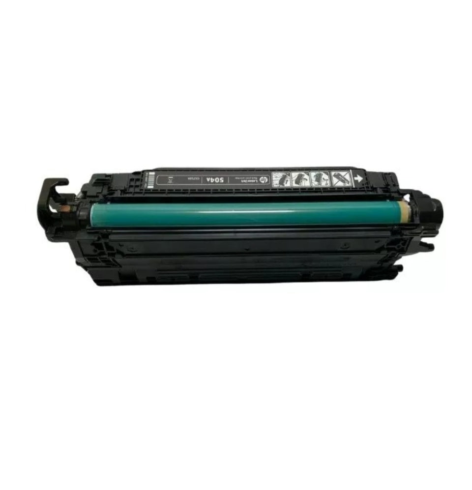 HP COLOR LASERJET CP3525 ORIGINAL BLACK TONER (CE250A) 79% LEFT
