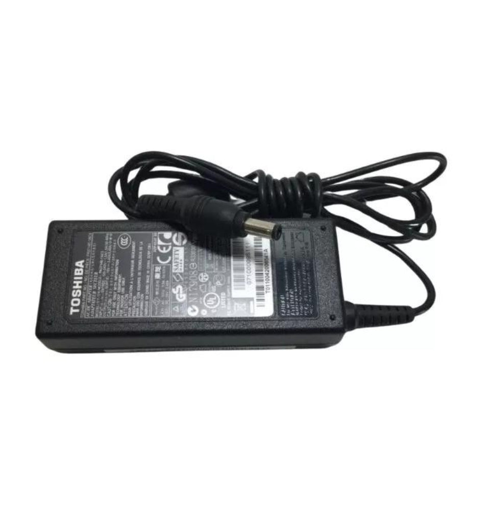 Genuine Toshiba Laptop Charger 19V - 3.95A 75W with Power Lead