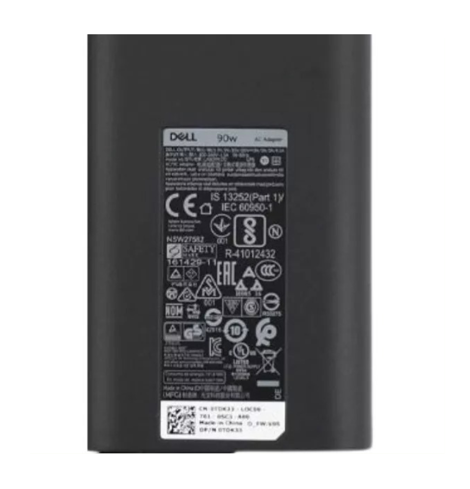 Genuine Dell 90W USB Type-C Laptop Charger (OMDD7C)
