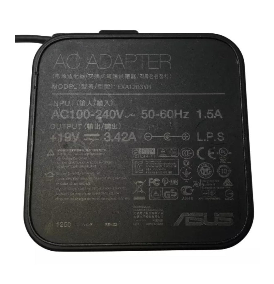 GENUINE ASUS (EXA1202YH) LAPTOP CHARGER 19V-4.74A 65W WITH POWER LEAD