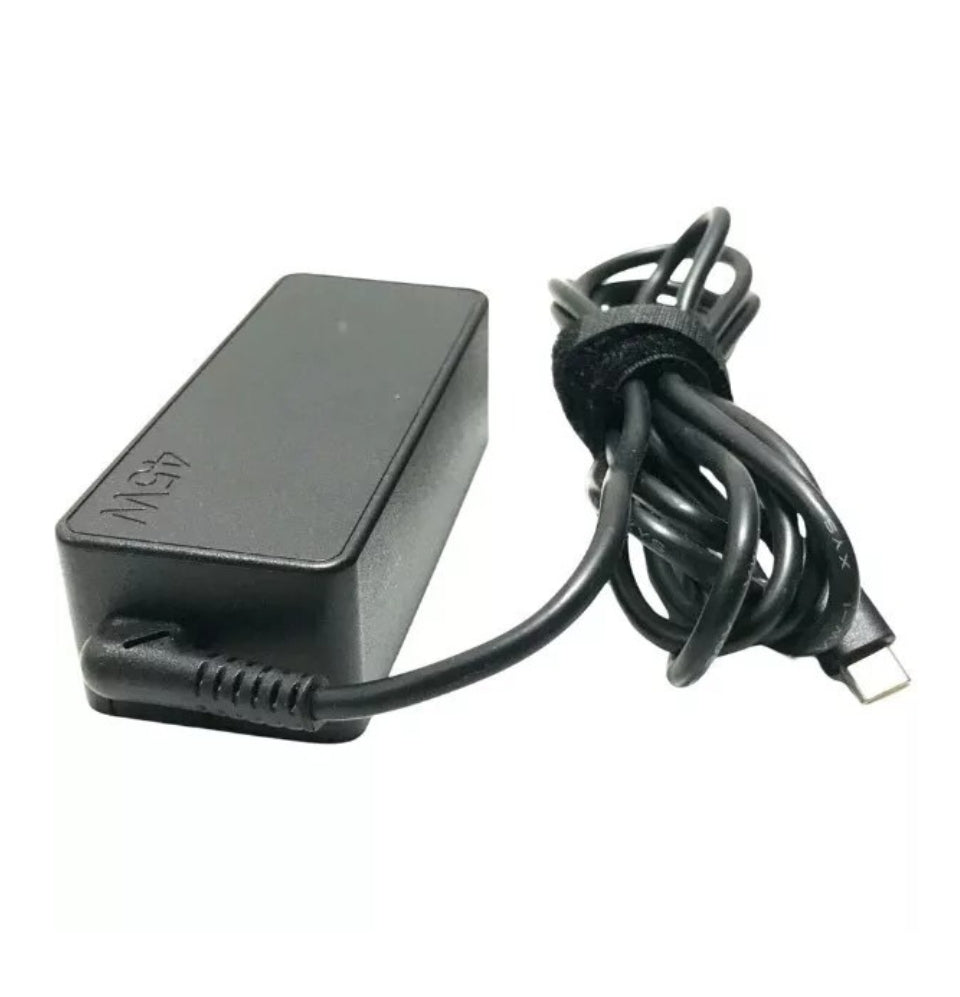 Genuine Lenovo 20V-2.25A, 45W Type C USB-C Charger With Power Lead