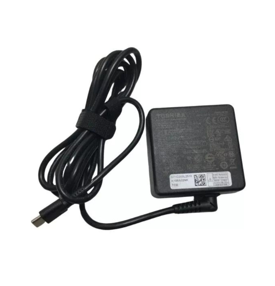 Genuine Toshiba PA5279E-1AC3 Laptop USB-C Type-C Charger with Lead