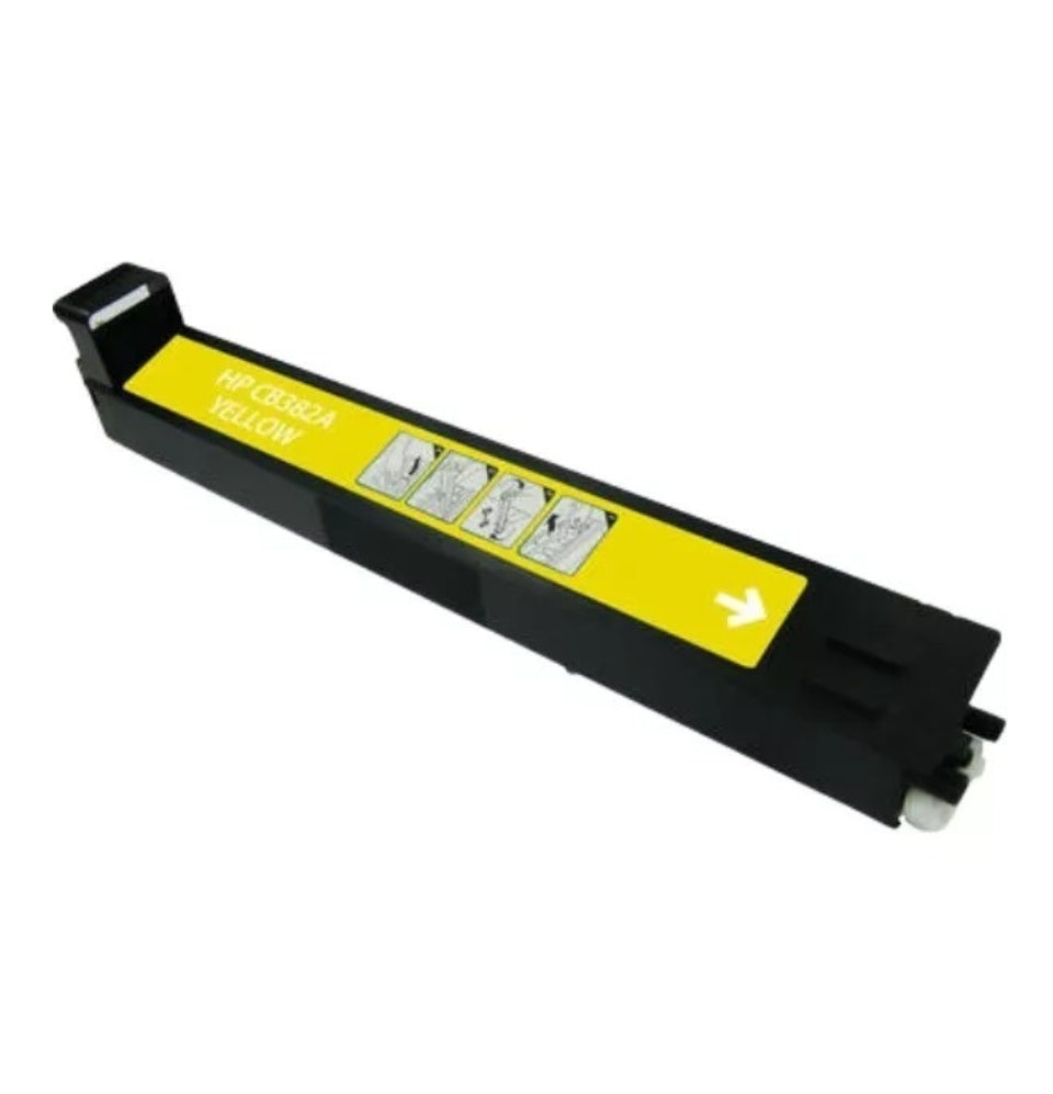 HP COLOR LASERJET CP6015 ORIGINAL YELLOW TONER CARTRIDGE (CB382A)
