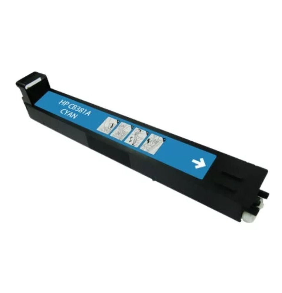 HP COLOR LASERJET CP6015 ORIGINAL CYAN TONER CARTRIDGE (CB381A)