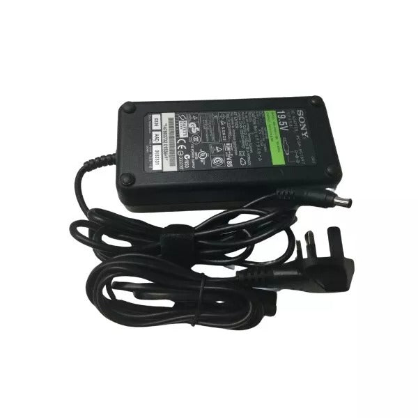 GENUINE SONY LAPTOP CHARGER 19.5V - 6.15A, 120W (PCGA-AC19V7) WITH POWER LEAD